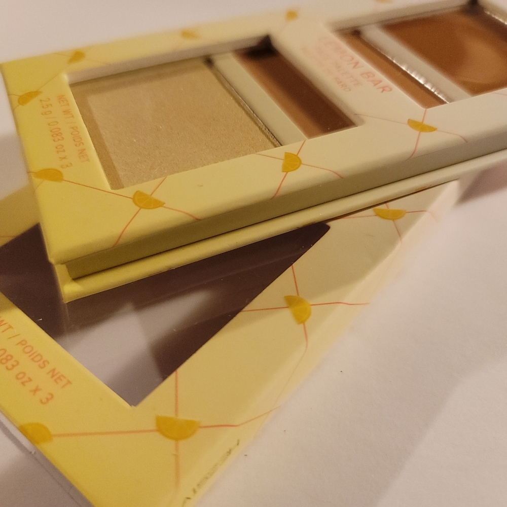 🚀3/$15 Beauty Bakerie Face Palette - Lemon Bar NIB - Picture 8 of 11